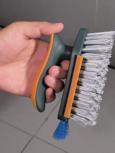 T888 แปรงขัดพื้นห้องน้ำ อเนกประสงค์ ราคาที่สุด แปรงไนล่อน 4 in 1