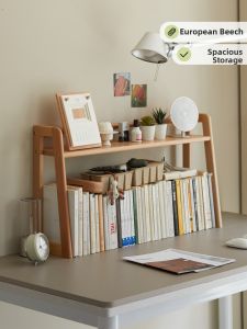 Simplified Multi-Layer Wooden Bookshelf