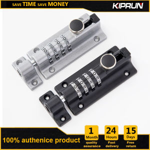 Kiprun kết hợp khóa Bolt 4 tổ hợp số trượt Bolt khóa cổng an ninh mật khẩu trượt chốt khóa khóa chịu lực cao Hợp kim kẽm trượt khóa chốt cho hàng rào cổng nhà kho