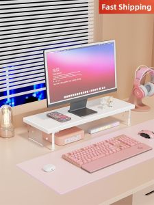 evesigar | Acrylic Floating Elevation Computer Stand