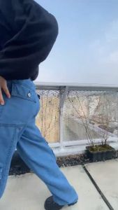 Gypsy Cargo Jeans Wanita Celana Cargo Jeans Premium High Waist