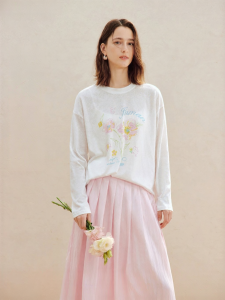 INMAN | Loose Printed Long Sleeve T-Shirt