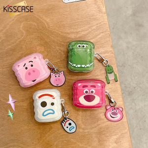 Kisscase 3D Phim Hoạt Hình Trường Hợp Cho Apple Airpod 1 2 3 3rd tai nghe gắn tai không dây Trường Hợp Cho AirPods Pro 2nd Trường Hợp Tai Nghe Trường Hợp Tai Nghe Bảo Vệ Trường Hợp Phụ Kiện