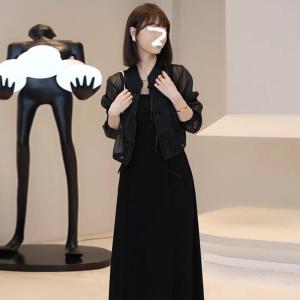 New 2025 Summer Chinese Style Womens Casual Sun Protection Outerwear Versatile Commute Short Coat Butterfly Knot Decoration