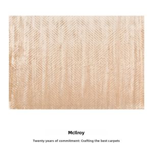 Luxurious French Handmade Blended Tencel Carpet