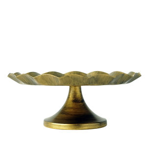 Antiqued Wedding Decor Cake Stand