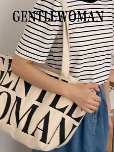 Tas Gentlewoman Premium: Tas Canvas Tote Bag Berkualitas Tinggi