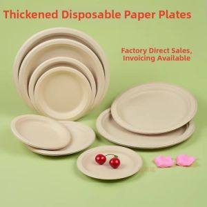 Compostable Thickened Disposable Dinnerware