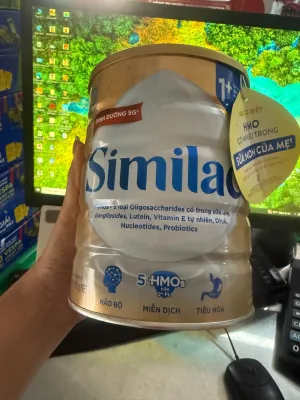Sữa Similac 5G HMO 1+ 850g cho bé 1-2 tuổi. Date luôn mới. Cam kết hàng chính hãng!
