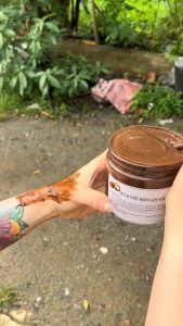 Tẩy Tế Bào Chết Cafe Sữa Dừa Tẩy Da Chết Làm Sạch Da Body Giảm Thâm Mụn Lưng Hương Thơm Dễ Chị