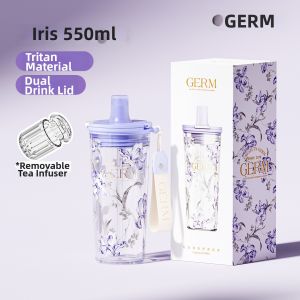 GERM | Aesthetic Portable Tritan High Temperature Resistant Straw Cup