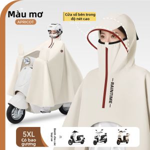QUANYAN | Áo Mưa Chống Thấm Nước cho Người Lớn Đi Xe Tay Ga