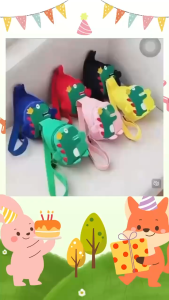 Kids Dinosaur Mini Sling Bag Cartoon Crossbody Bag for Boys & Girls Birthday Party Goodie Bag Children Gift Childrens day