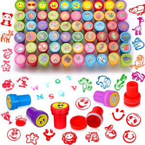 Assorted Stamps for Kids: Self-Ink Teacher Stamps & Classroom Easter Egg Stuffers