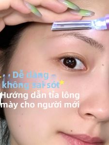 Omn | Dao Cạo Lông Mày An Toàn Có Đèn