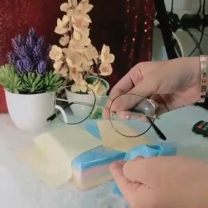 FG Kain Kacamata Kain Pembersih Kacamata Bahan Halus dan Lembut Kain Lap Kacamata K-1