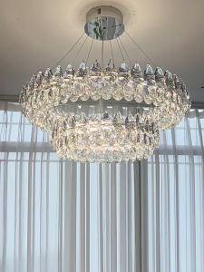 Luxury Designer Modern French Crystal Chandelier