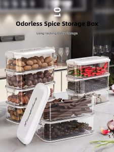 WENKEXIN | Food Grade Spice Storage Container Airtight Multi-compartment