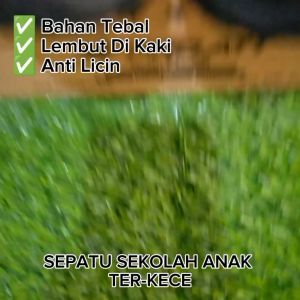 Sepatu Sekolah Perekat Hitam PRO ATT SHM 260