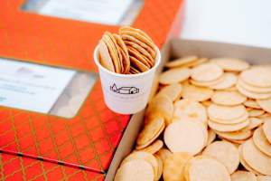 Unleavened bread chips