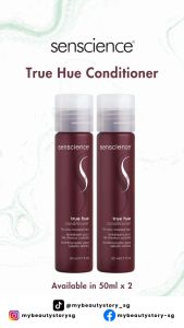 Senscience True Hue Conditioner 50ml x 2 Travel Size