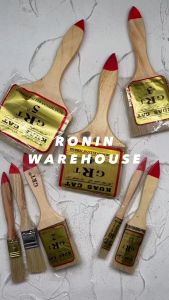 Kuas Cat Gagang Kayu Tembok Dinding 1 1/5 2 2/5 3 4 Inch GRT