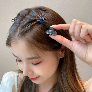 Elegant Small Hair Clip Womens Miniature Stylish Hair Accessories  Outburst Korean Style Alloy Silver Gold Plated
