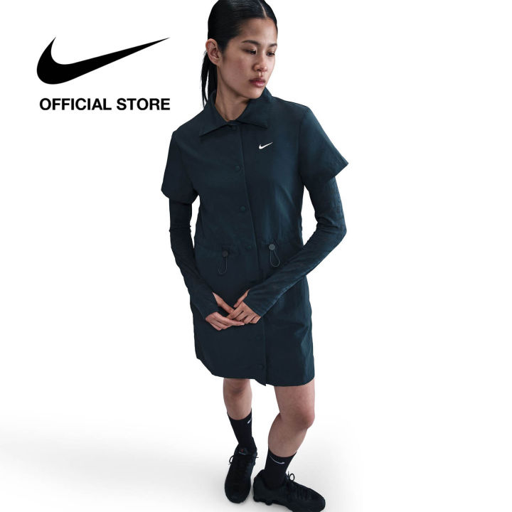 nike sportswear everything wovens women's short-sleeve mini dress Sportswear Everything Wovens Short-sleeve Mini Dress