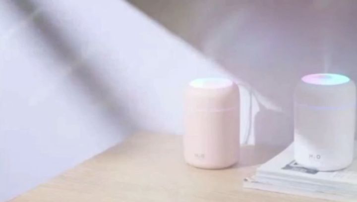 7-color Cup Humidifier Portable RGB Handheld USB Desktop Air filter for ...
