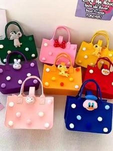 Large size 30x20x18cm Cartoon Felt Handbag Portable Shopping Tote Bag Mommy Baby Diaper Milk Bottle Storage Organizer Bags Gift Bag妈咪包毛毡包