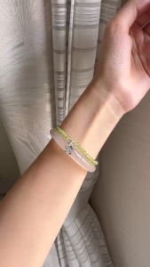 Vòng Tay Handmade Peridot Blossom Hợp Mệnh Hỏa Thổ- Đá Peridot Thu Hút Tài Lộc Bình An -Bluegems