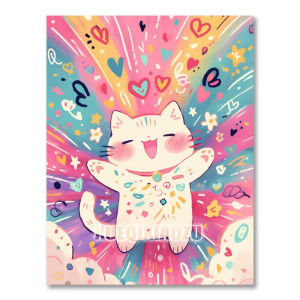 1000Pieces Jigsaw Puzzle Cat And Dog Cartoon Animal Art For Adults Great Weekend Relaxation And Family Fun