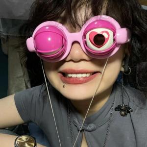WOWEIAOKUANG | Funny Big Eye Glasses Toy
