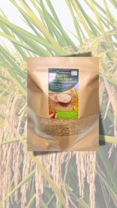 (5kg) Organic Brown Rice Rich in Fiber & Nutrients 100% Organic and Naturally Grown Support Heart & Digestive Health.