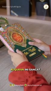 Asy Syifa - Al Quran A5 An Nafi Alquran Kecil Sedang Tanggung cocok untuk Wakaf Bisa Custom Free Tuding Ngaji COD