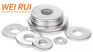 Stainless Steel Flat Washer Assortment Kit Premium Material Multi Sizes for Garden Equipment Repair Home Renovation Factory Work