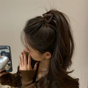 High Ponytail Grip Fixed Gadget Anti-Collapse Small Hairclip Womens Back Head Shark Clip Claw Clip Clip Hairware Hair Accessories