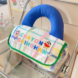 อุปกรณ์เสริมที่นอนแบบสองทางสำหรับการนอนหลับในช่วงเที่ยงและรถ หมอนแบบอเนกประสงค์ลายการ์ตูน หมอนแบบพกพาสำหรับที่นอนกลางแจ้งในช่วงฤดูร้อน