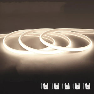 Outdoor Garden Lighting COB LED Strip with Switch Neon LED Tape 110V US Plug220V EU Plu Lawn Lamp For Halloween Christmas Decor