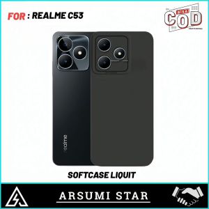 Promo Case REALME C53 Protect Camera Softcase Slim Black Matte Case Liquit Casing Liquit Silikon Liquit