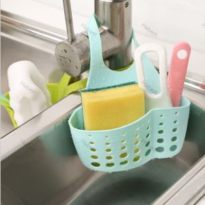 Kitchen Organizer Sink Holder Hanging Strainer Bathroom Storage Container Kitchen Sink Sponge Storage Hanging Basket