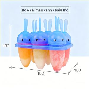CHAHUA | Mẫu Ép Kem Mini Bé Bằng Silicone Mềm Đạt Chuẩn Thực Phẩm