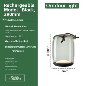 GAOBIGEGE | Waterproof Lawn Lamp Atmosphere Light