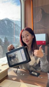 2 ฝั่ง กระเป๋าเครื่องสำอาง Jumbo รอบเปิด - กระเป๋าเครื่องสำอาง เปิดได้ 2 ฝั่ง ที่สุดสาร