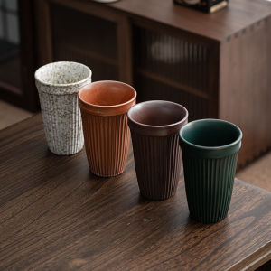 High Aesthetic Large Capacity Handmade Ceramic Cup