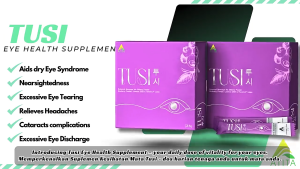 Original TUSI Eyes Health Supplement Nordic Wild Billberry Extract 15 sachets x 3.5g Relieve eye fatigue