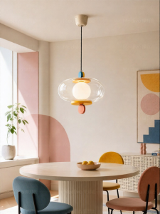 FANCY LAMP CLUB | Dopamine Restaurant Bar Pendant Light Colorful