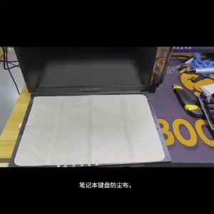 Keyboard Dust Proof Cloth For MacBook Pro 14/16 Air 13.6/15.3 Ultra Thin Protective Cover Anti-Scratch & Washable Cleaning Set