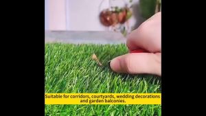 Karpet rumput sintetis hijau berkualitas tinggi karpet halaman rumput 35M X 5M rumput sintetis simulasi rumput tebal rumput PET