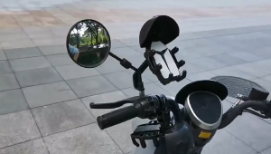 Phone Holder for Bikes Motorcycle Anti-Slip Stable with Silicone Pad Multifunctional 360 Degree Rotatable Accessories